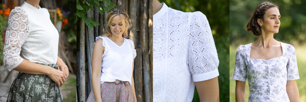 Blusen Shirts Trachten Oberteile bei Berwin