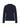 Rückseite Strickjacke mit Häkel-Kontrastkante