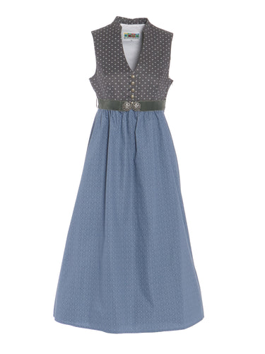 Umstandsdirndl mit Samt-Stretchgürtel