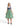 Dirndl mit Baumwoll-Oberteil mit Rosendruck