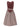 Rückseite Dirndl mit Jacquard-Rock und Cordoberteil