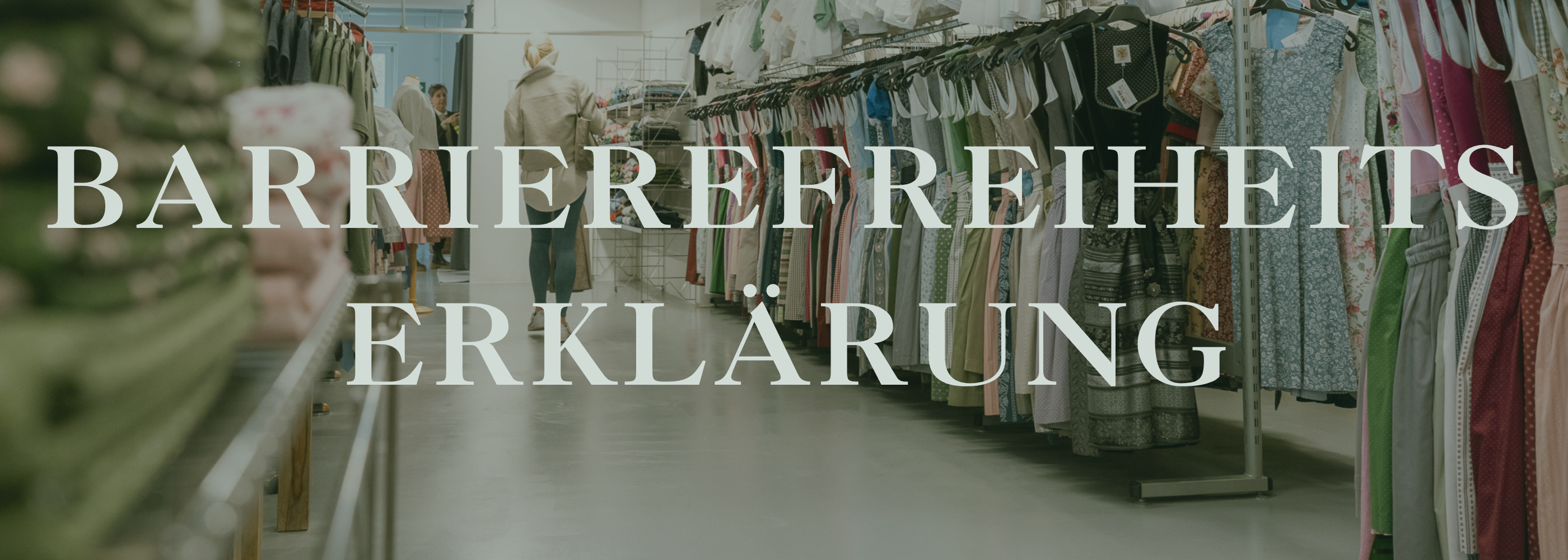 Bild mit Aufschrift Barrierefreiheitserklärung