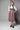 Dirndl mit Druckrock und Cord-Oberteil