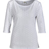 Lochmuster Shirt mit 3/4 Arm