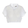 Dirndlbluse aus Spitzenstoff