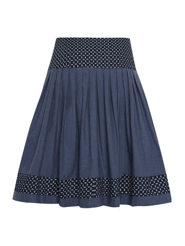 Rückseite Baumwoll-Passenrock