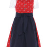 Kinderdirndl mit passender Spitzenbluse