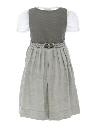 Rückenansicht Kinderdirndl mit passender Bluse_552701