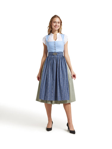 Dirndl aus klassischen Baumwolldrucken