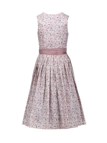 Dirndl aus Baumwolle mit Paisleydruck
