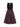 Charmantes Samt-Dirndl mit Leinenrock & Jacquard-Schürze – 75 cm Länge