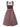 Klassisches Dirndl aus Cord & Jacquard mit Paisley-Rock und Taftschürze – 75 cm