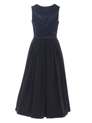 BERWIN Dirndl mit Jaquard-Mieder und Knopfleiste